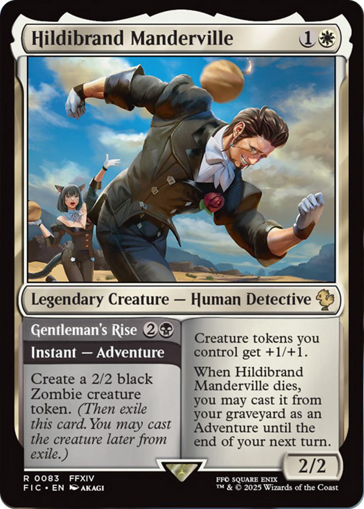 Hildibrand Manderville // Gentleman's Rise [83] [FINAL FANTASY: Commander] [Non-Foil]