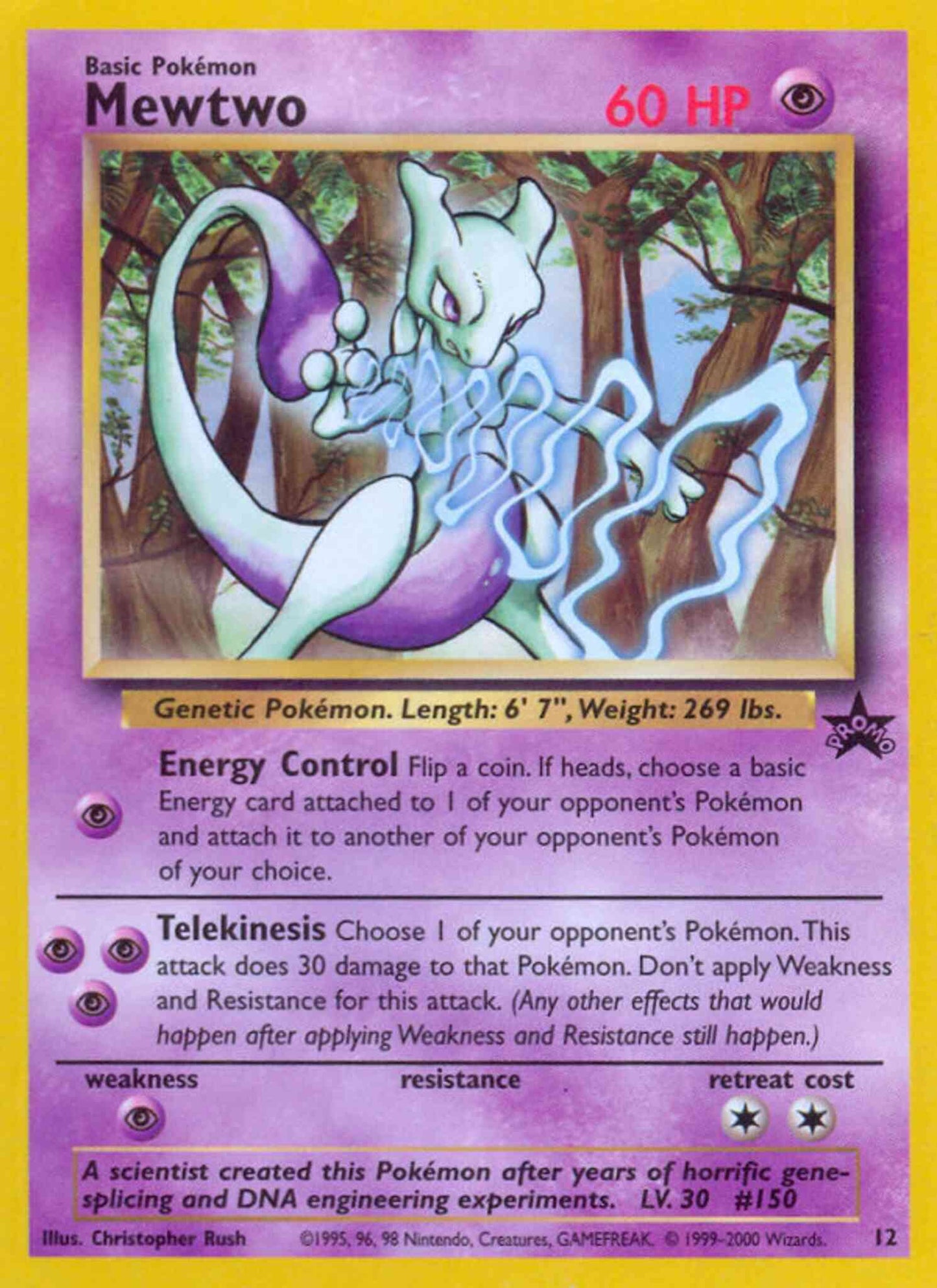 Mewtwo - 12/53 - Promo [basep-12] [Non-Holo]
