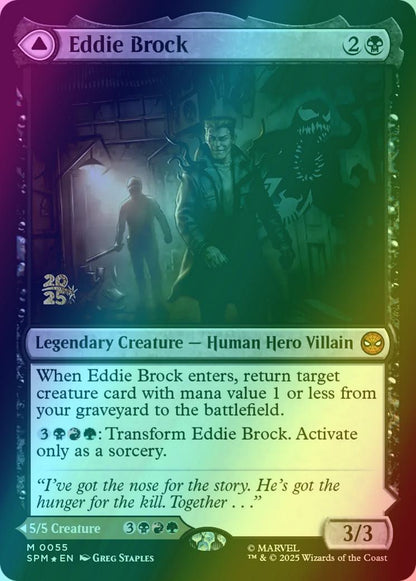 Eddie Brock // Venom, Lethal Protector [55s] [Marvel's Spider-Man: Promos] [Foil]