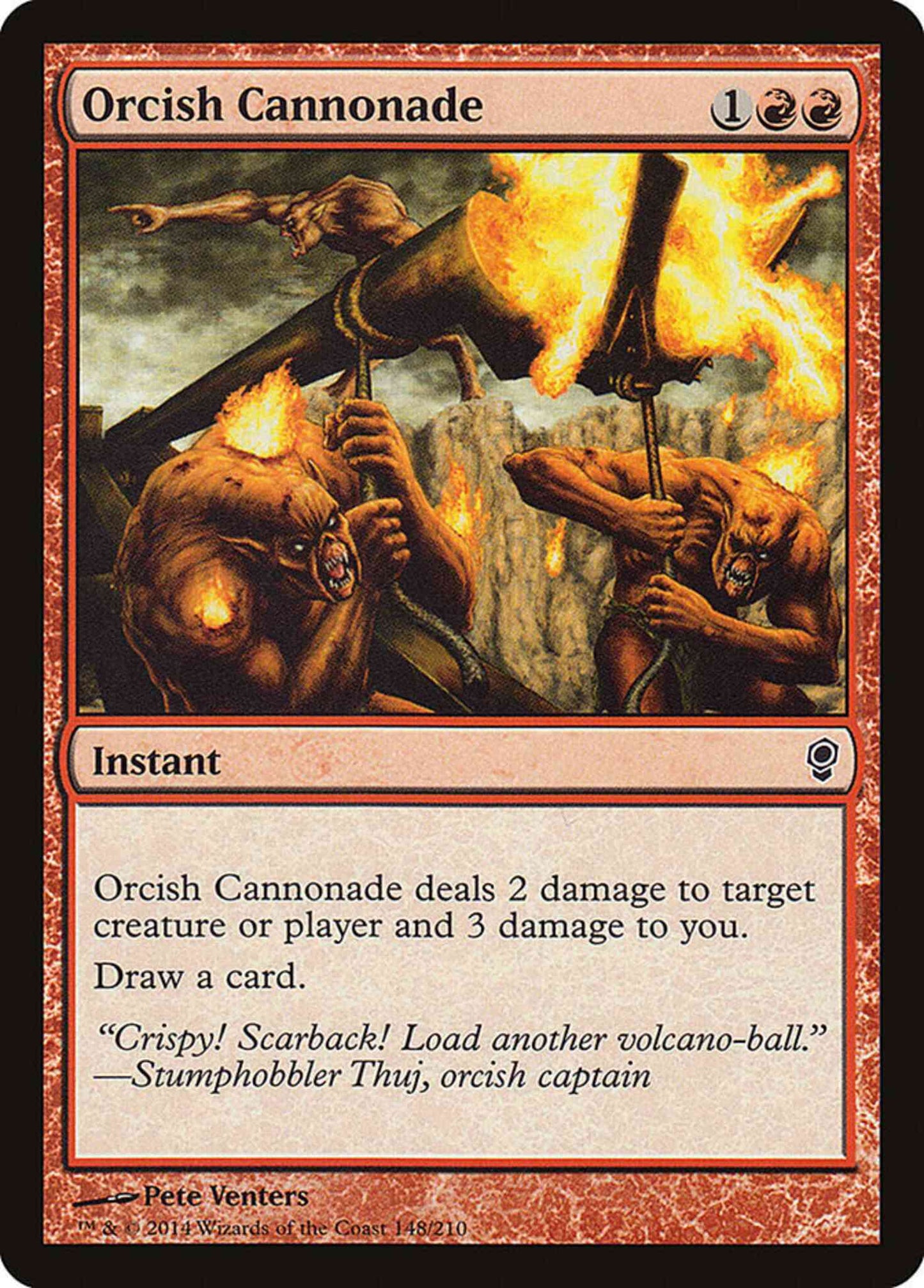 Orcish Cannonade [148] [Conspiracy] [Non-Foil]