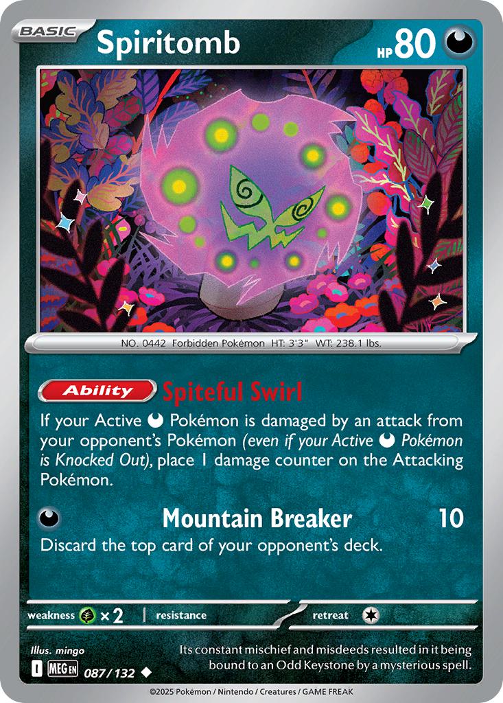 Spiritomb - 087/132 - Uncommon [me01-087] [Non-Holo]