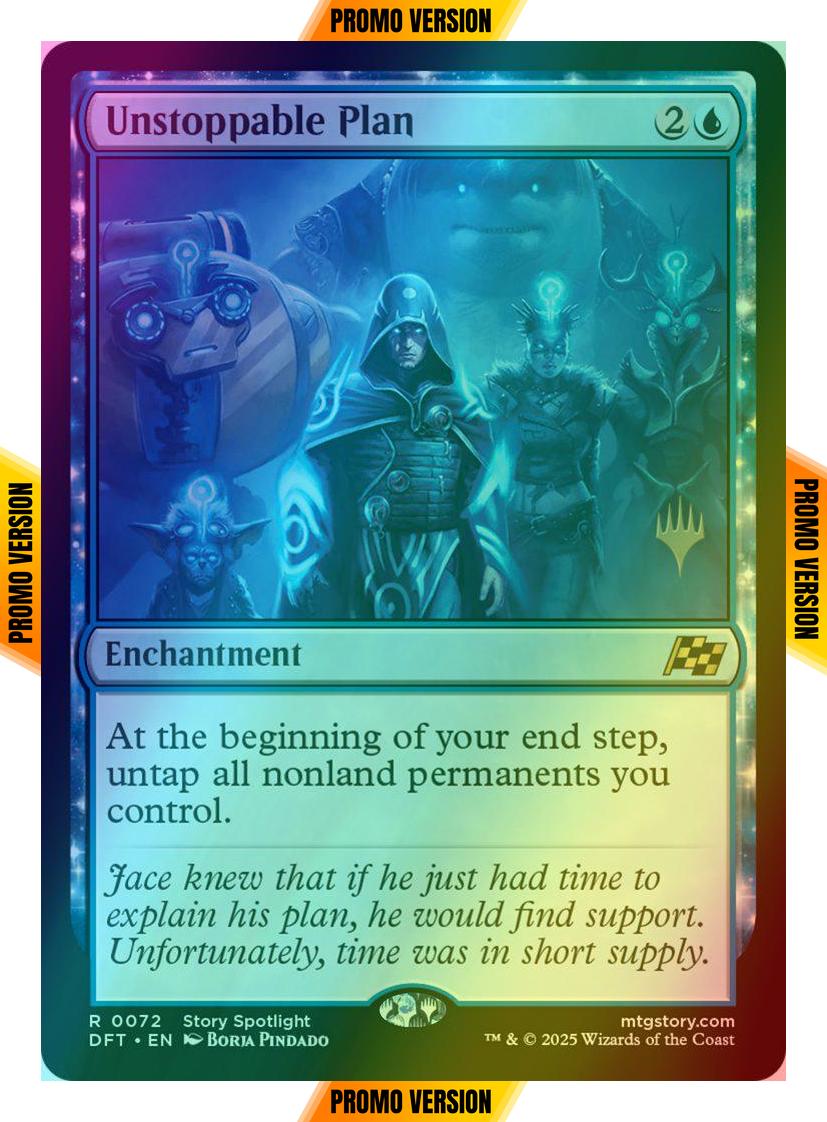 Unstoppable Plan [72p] [Promo Pack] [Aetherdrift: Promos] [Foil]