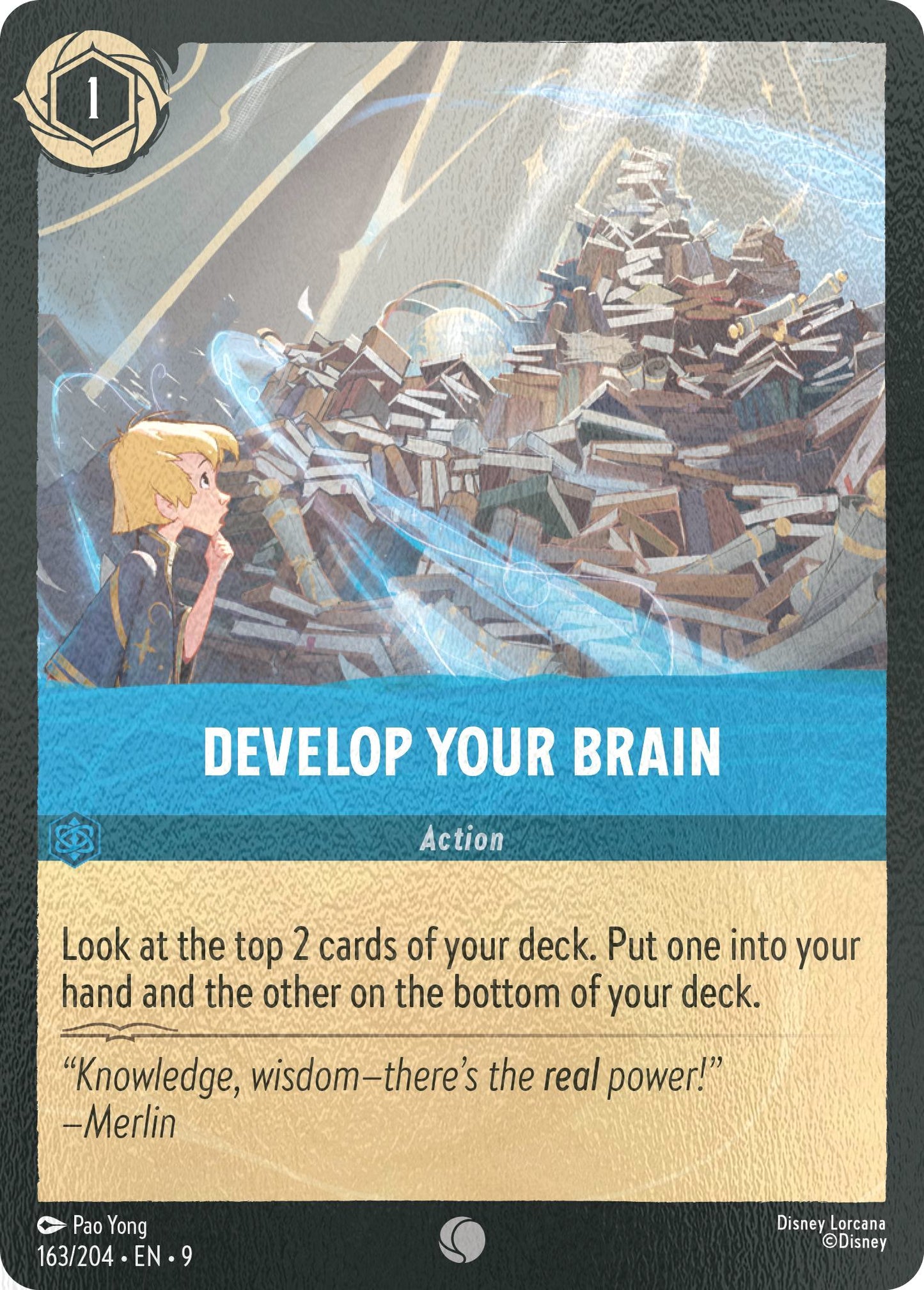 Develop Your Brain - 163/204 [Fabled] [Cold Foil]