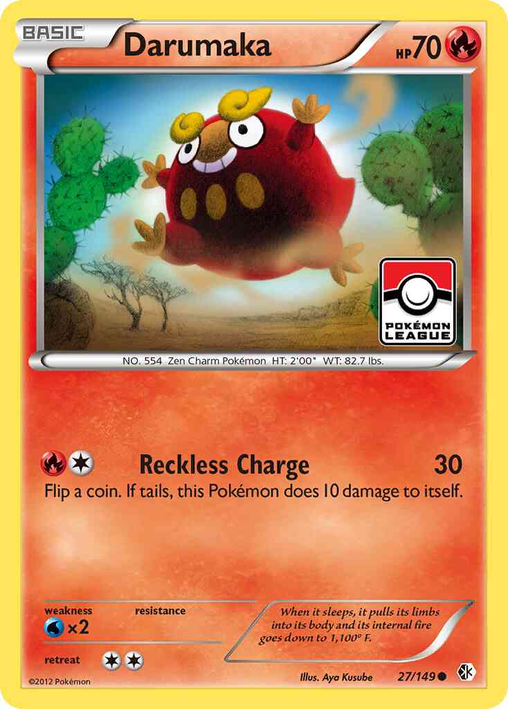 Darumaka - 27/149 - Common [bw7-27] [Reverse Holo]