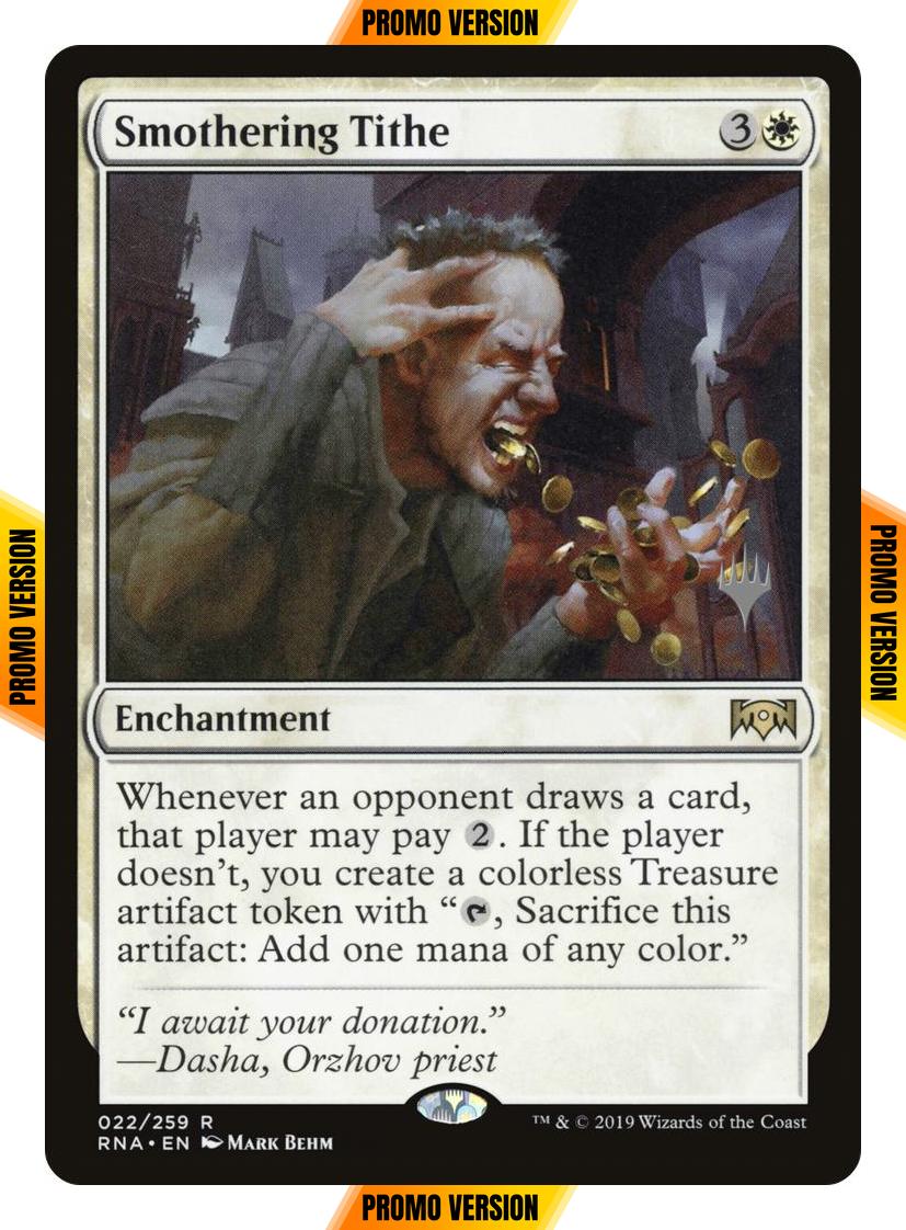 Smothering Tithe [22p] [Promo Pack] [Ravnica Allegiance Promos] [Non-Foil]