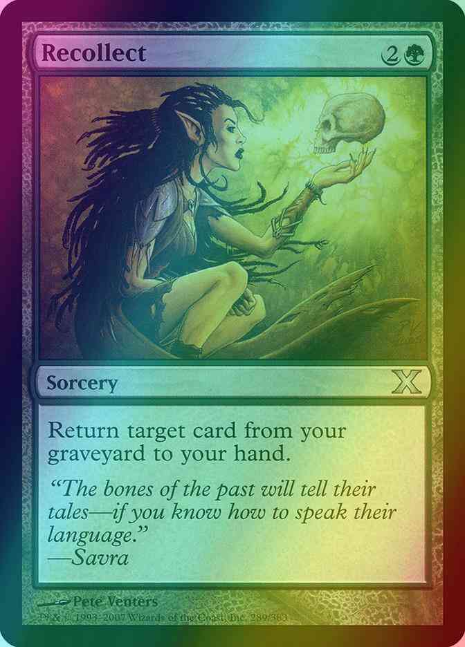 Recollect [289] [Tenth Edition] [Foil]