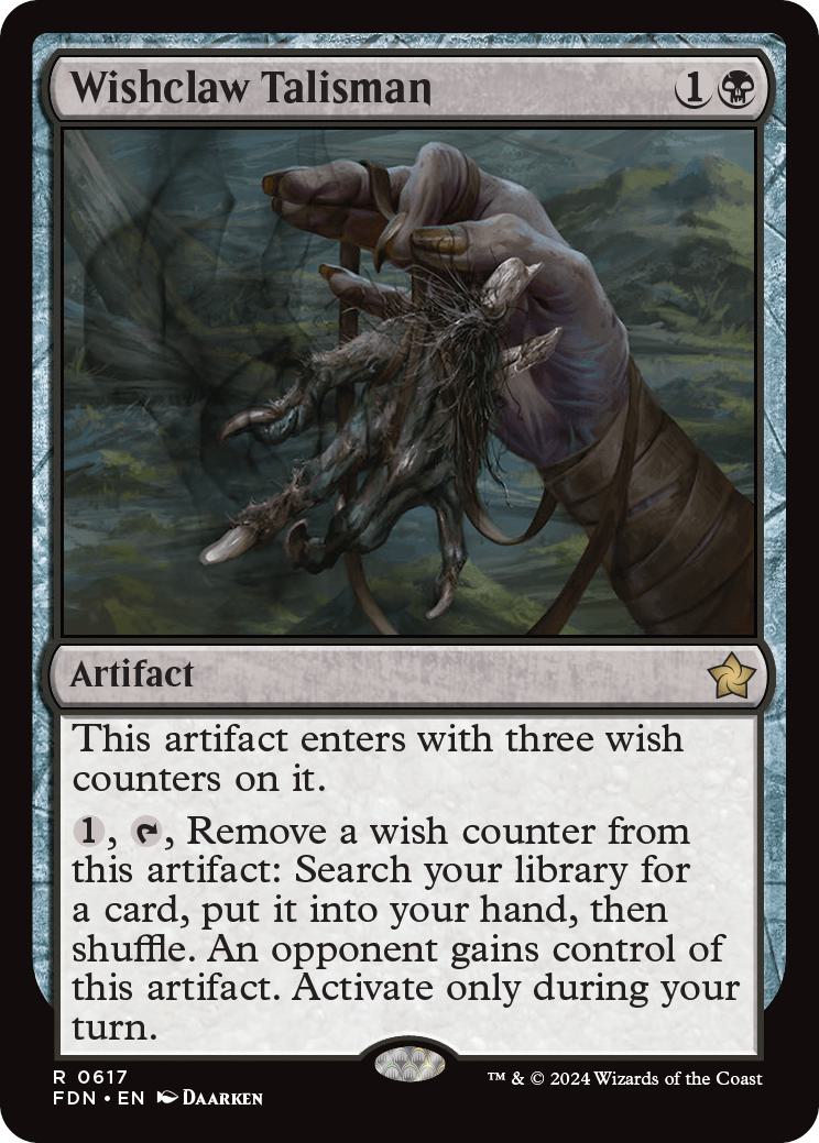 Wishclaw Talisman [617] [Foundations] [Non-Foil]