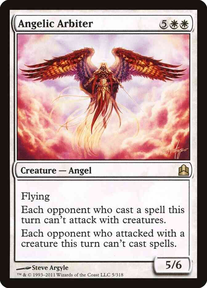 Angelic Arbiter [5] [Commander 2011] [Non-Foil]