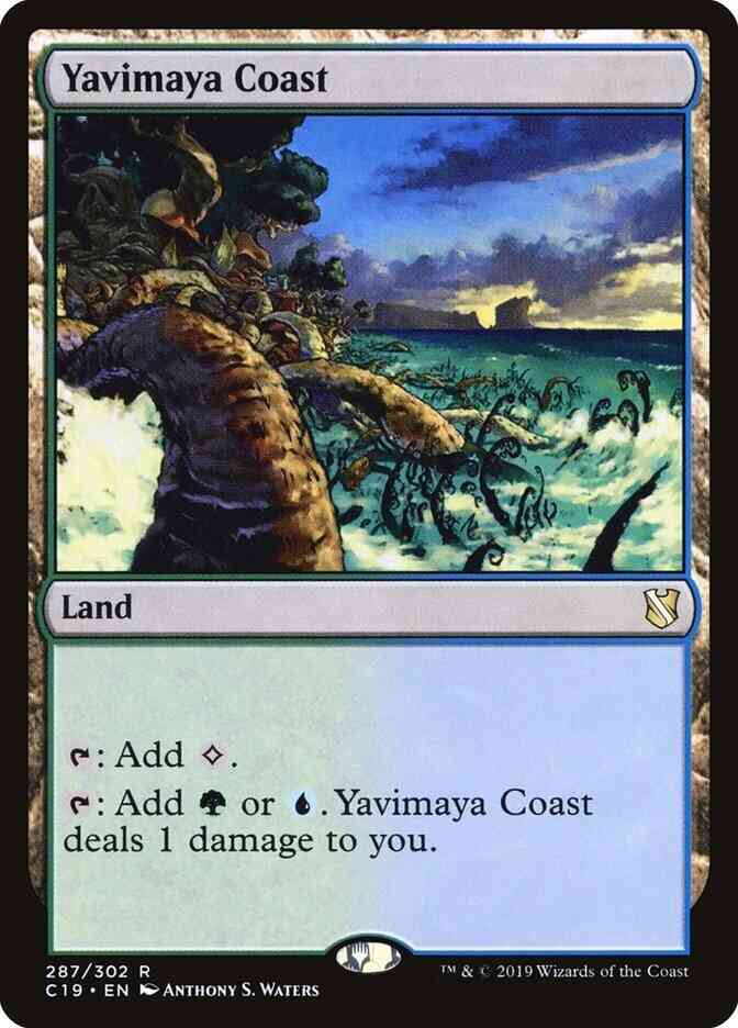 Yavimaya Coast [287] [Commander 2019] [Non-Foil]