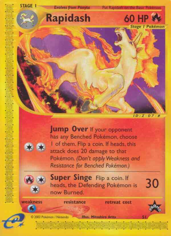 Rapidash - 51/53 - Promo [basep-51] [Non-Holo]