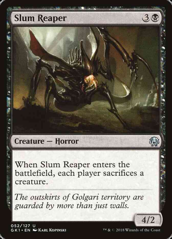 Slum Reaper [52] [GRN Guild Kit] [Non-Foil]