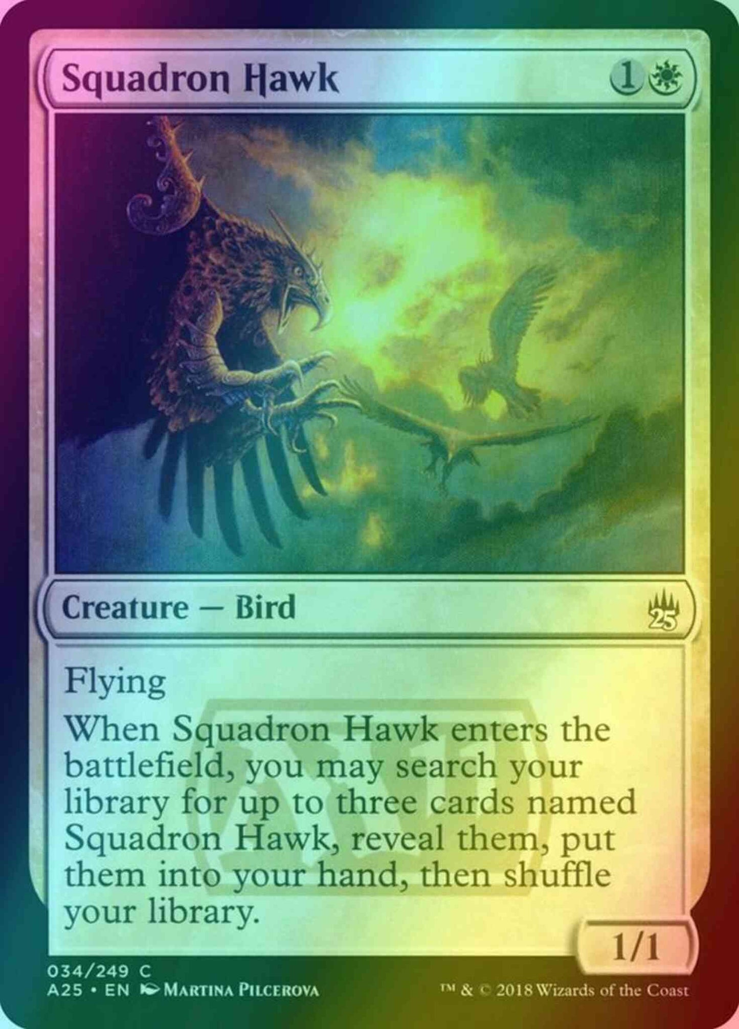 Squadron Hawk [34] [Masters 25] [Foil]