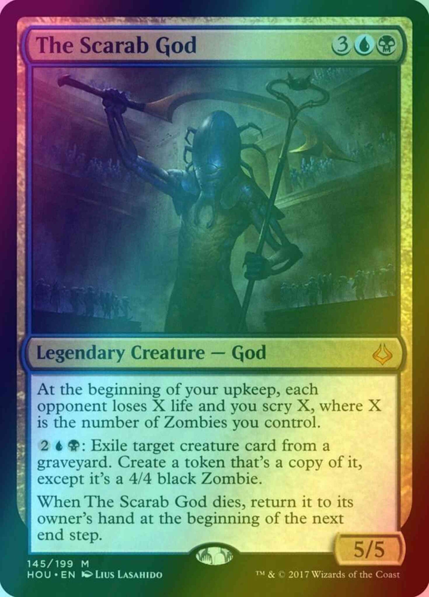 The Scarab God [145] [Hour of Devastation] [Foil]