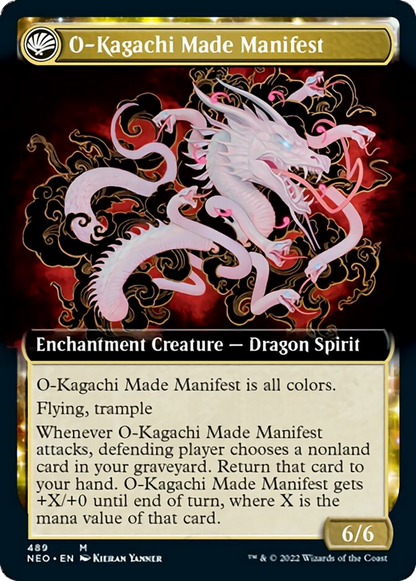 The Kami War // O-Kagachi Made Manifest [489] [Extended Art] [Kamigawa: Neon Dynasty] [Non-Foil]