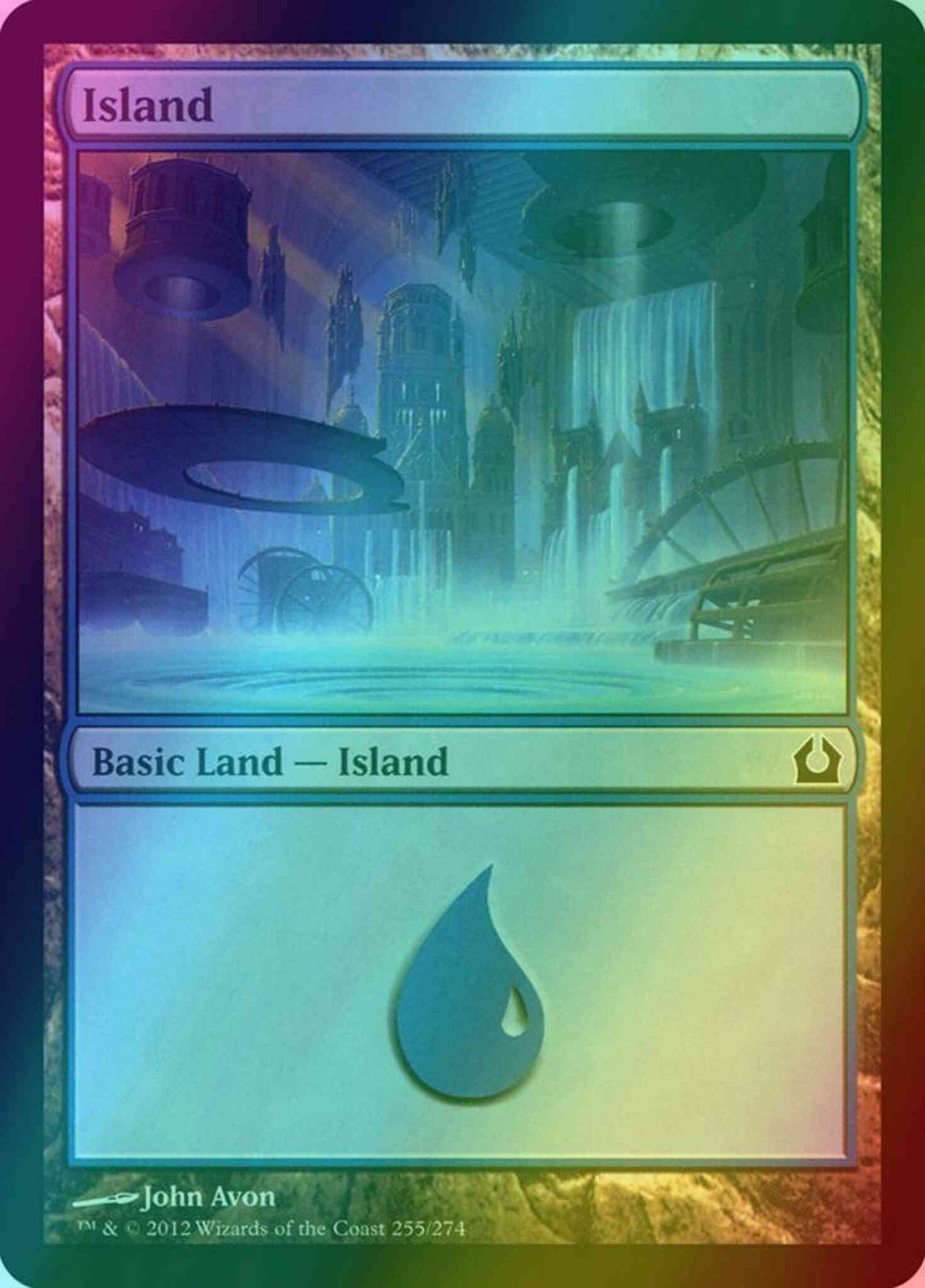 Island [255] [Return To Ravnica] [Foil]