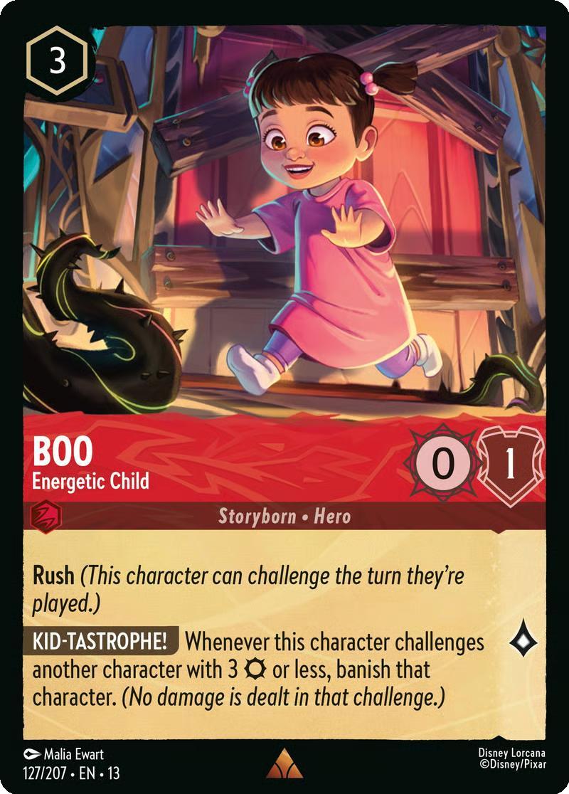 Boo - Energetic Child - 127/207 [Attack of the Vine!] [Non-Foil]