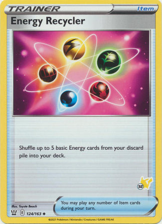 Energy Recycler - 124/163 - Uncommon - Pikachu Stamp [ba02-PIK32] [Non-Holo]