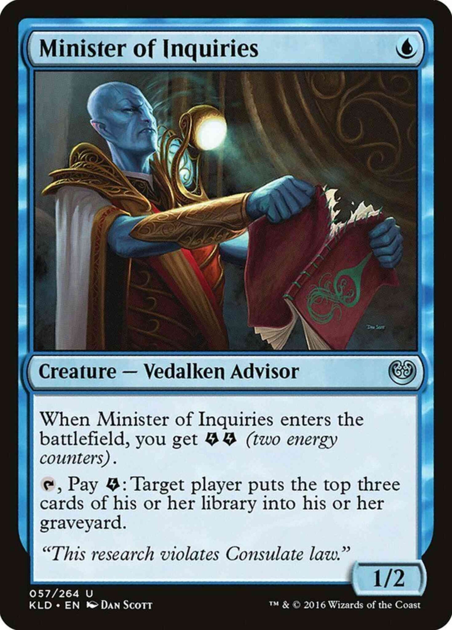 Minister of Inquiries [57] [Kaladesh] [Non-Foil]