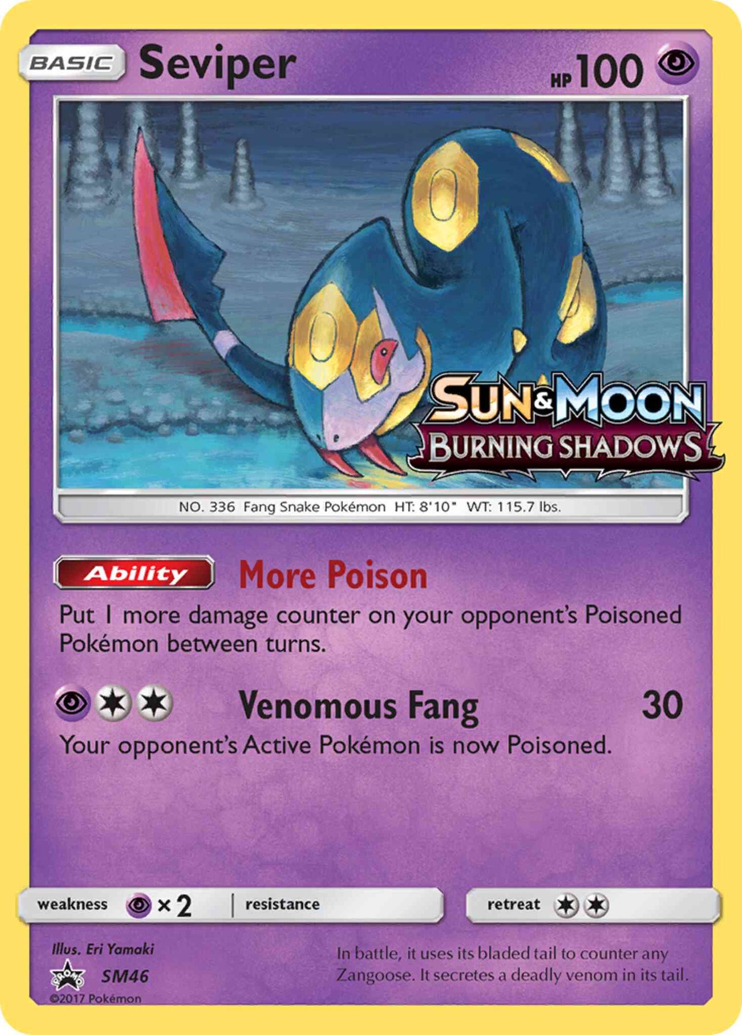 Seviper - SM46 - Promo [smp-SM46] [Holo]