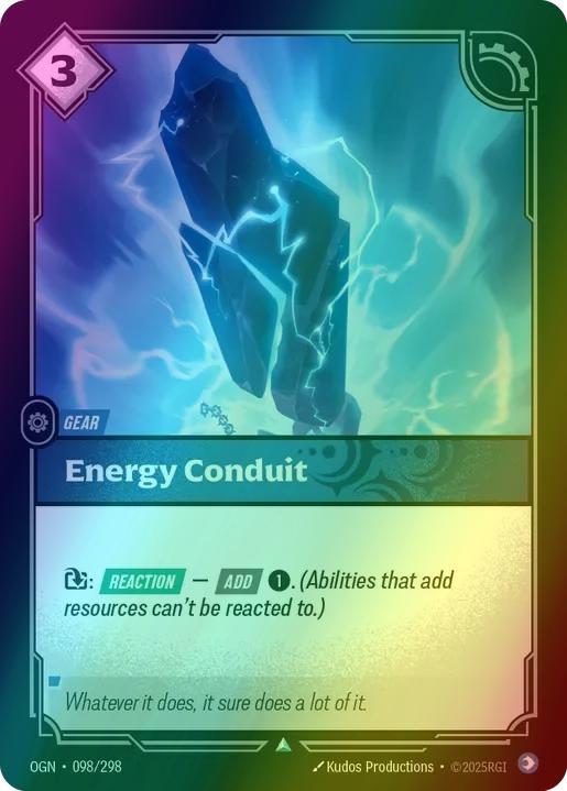 Energy Conduit - 098/298 [Origins] [Foil]