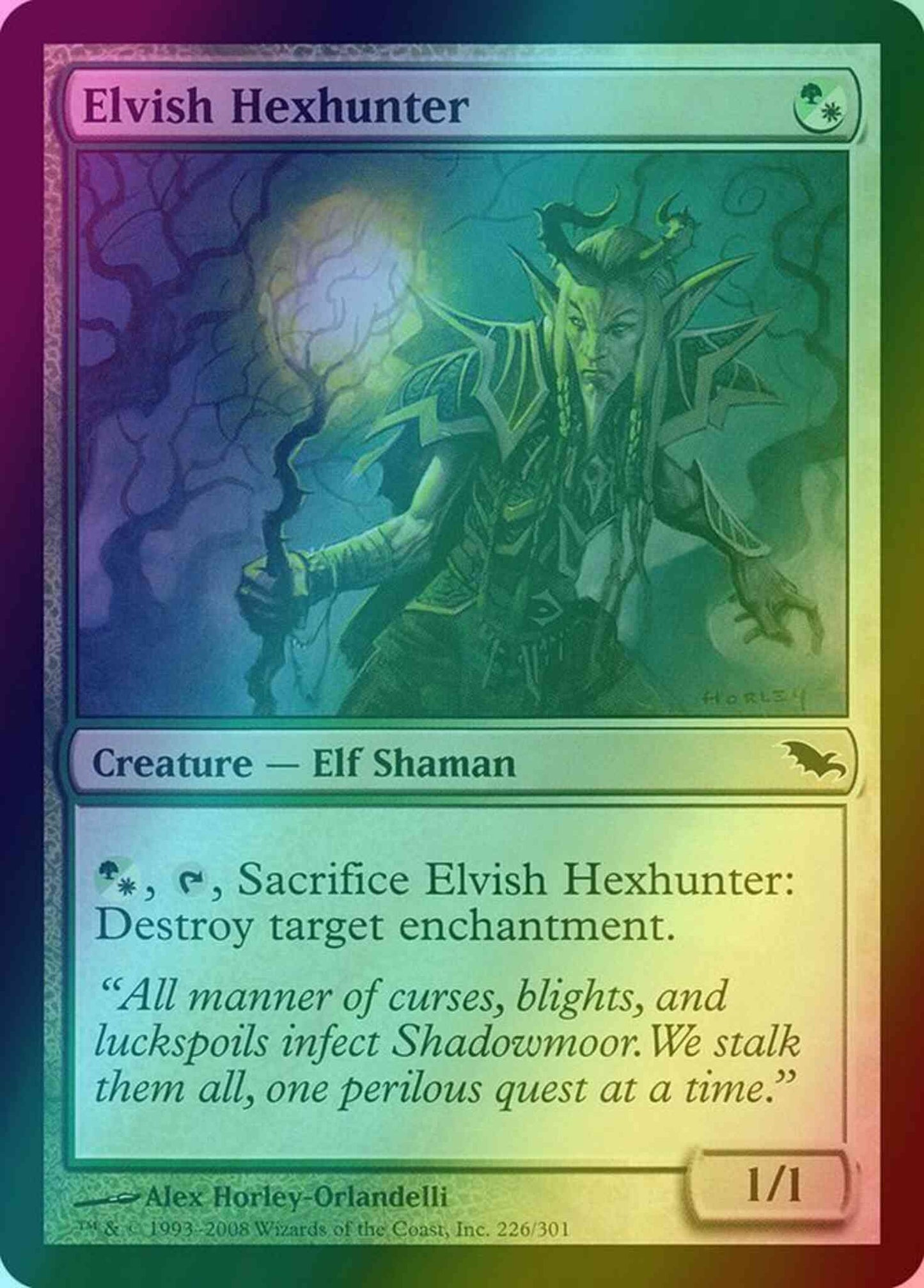 Elvish Hexhunter [226] [Shadowmoor] [Foil]