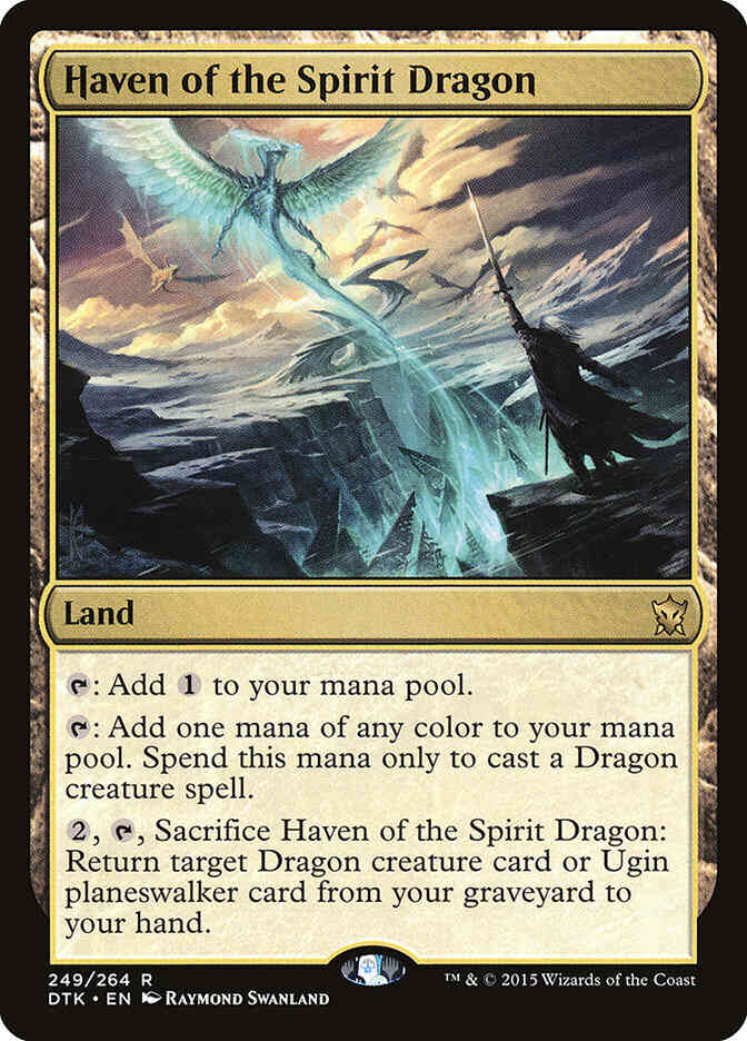 Haven of the Spirit Dragon [249] [Dragons Of Tarkir] [Non-Foil]