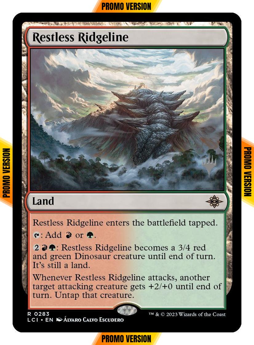 Restless Ridgeline [283p] [Promo Pack] [The Lost Caverns of Ixalan: Promos] [Non-Foil]