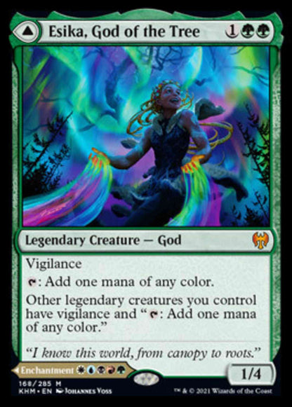 Esika, God of the Tree // The Prismatic Bridge [168] [Kaldheim] [Non-Foil]