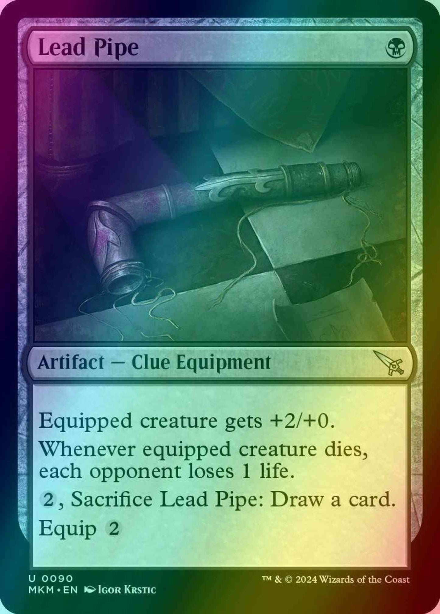 Lead Pipe [90] [Murders at Karlov Manor] [Foil]
