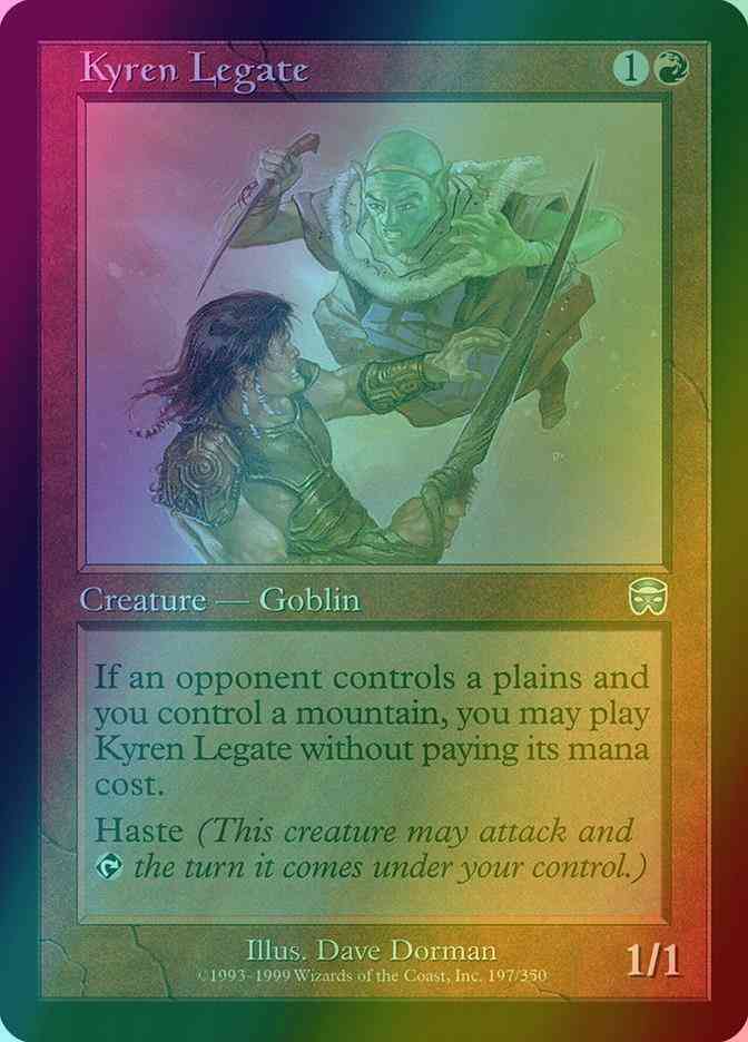 Kyren Legate [197] [Mercadian Masques] [Foil]