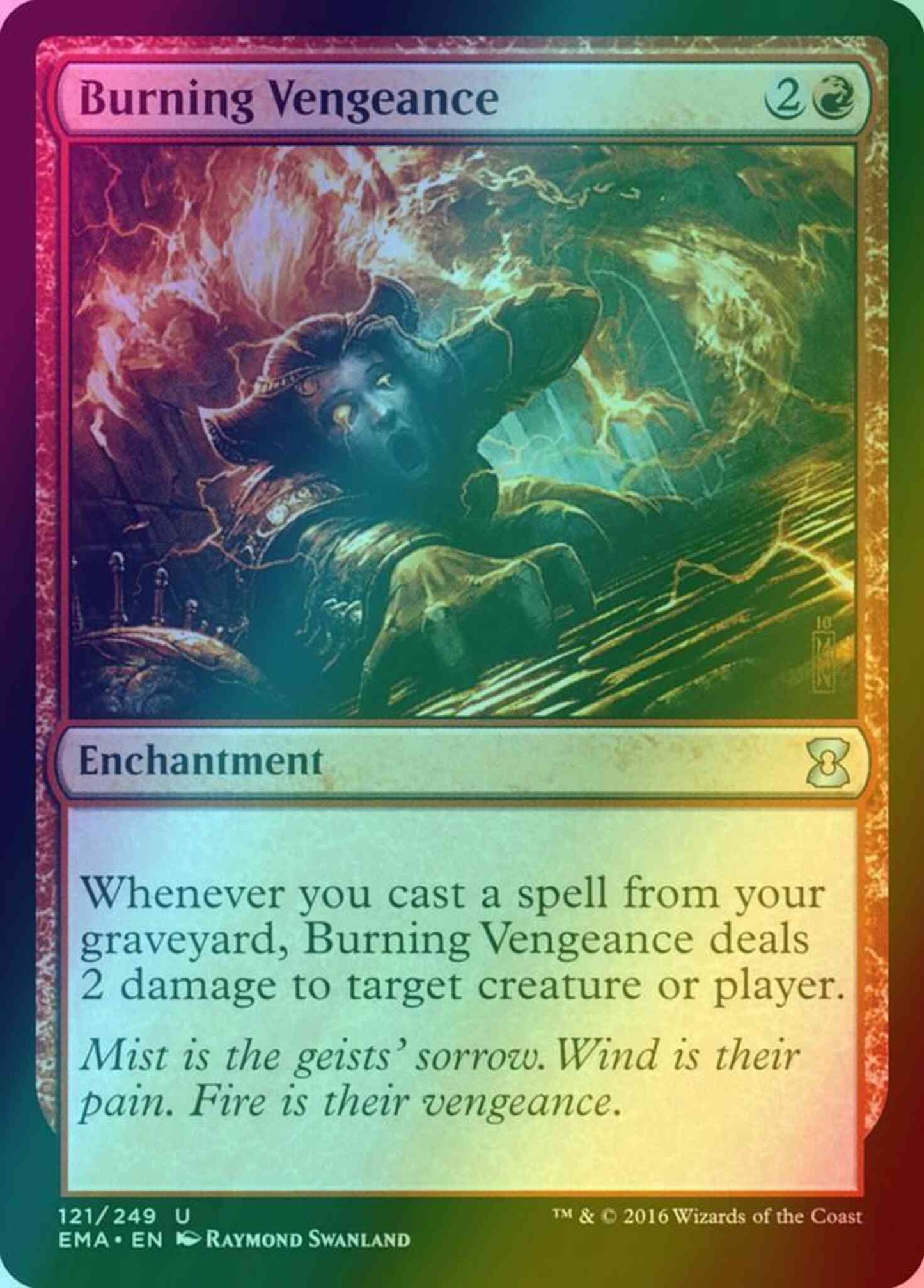 Burning Vengeance [121] [Eternal Masters] [Foil]