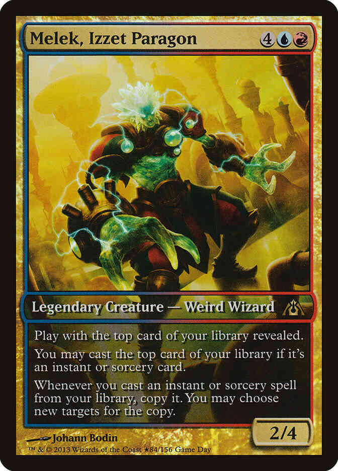 Melek, Izzet Paragon [84] [Dragon's Maze Promos] [Foil]
