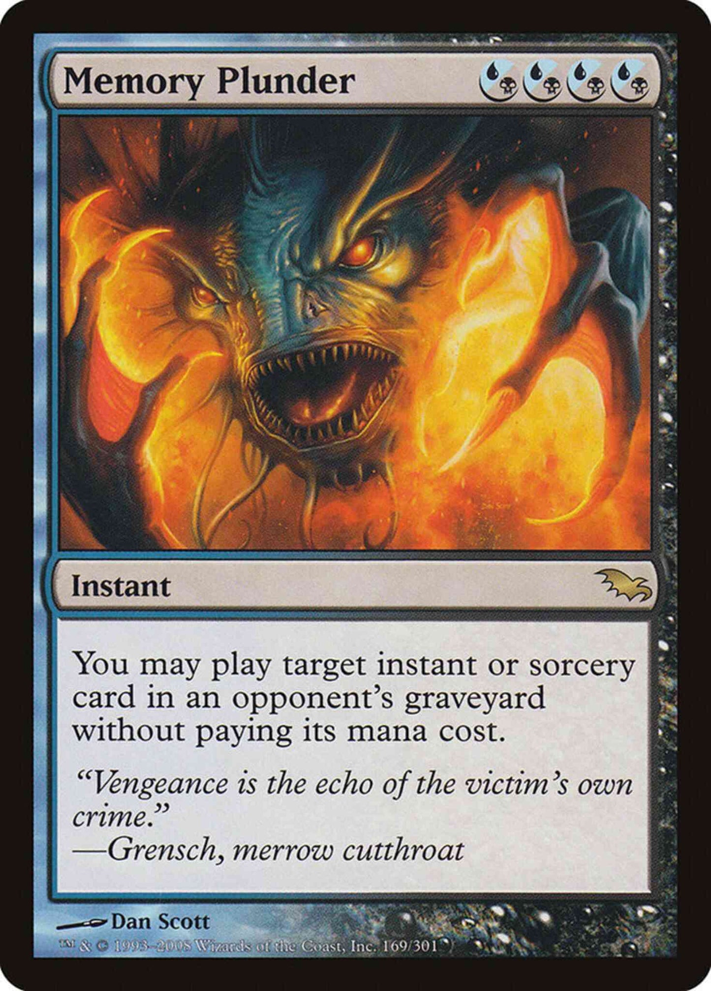 Memory Plunder [169] [Shadowmoor] [Non-Foil]