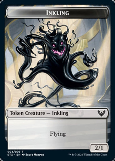 Inkling Token (04) // Treasure Token (07) [Strixhaven School of Mages Tokens] [Non-Foil]
