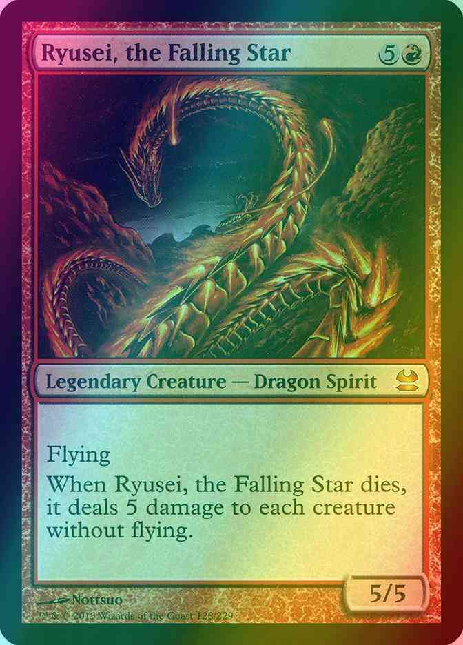 Ryusei, the Falling Star [128] [Modern Masters] [Foil]