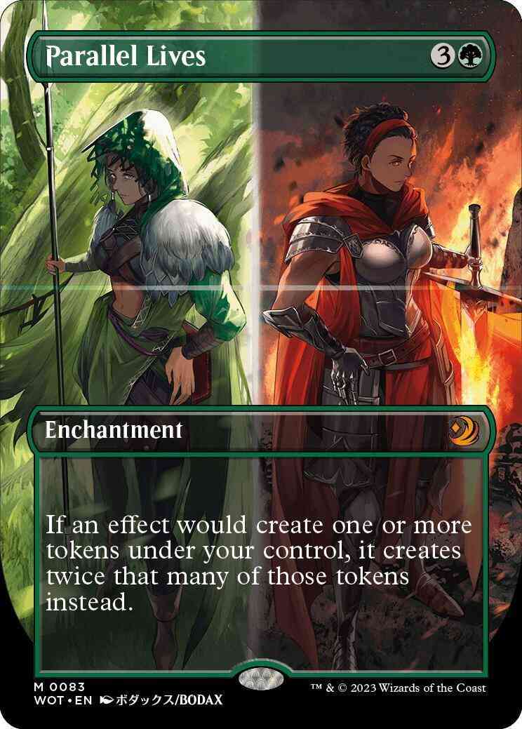 Parallel Lives [83] [Borderless] [Anime] [Wilds of Eldraine: Enchanting Tales] [Non-Foil]