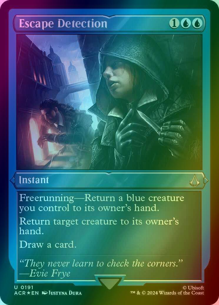 Escape Detection [191] [Assassin's Creed] [Etched Foil]