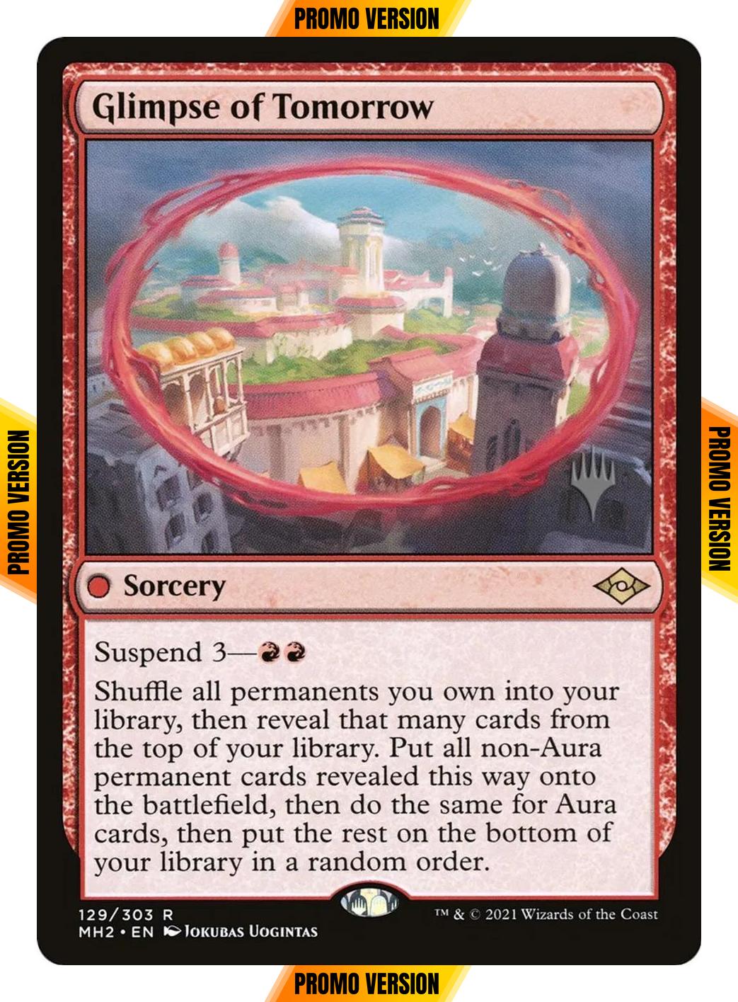 Glimpse of Tomorrow [129p] [Promo Pack] [Modern Horizons 2 Promos] [Non-Foil]