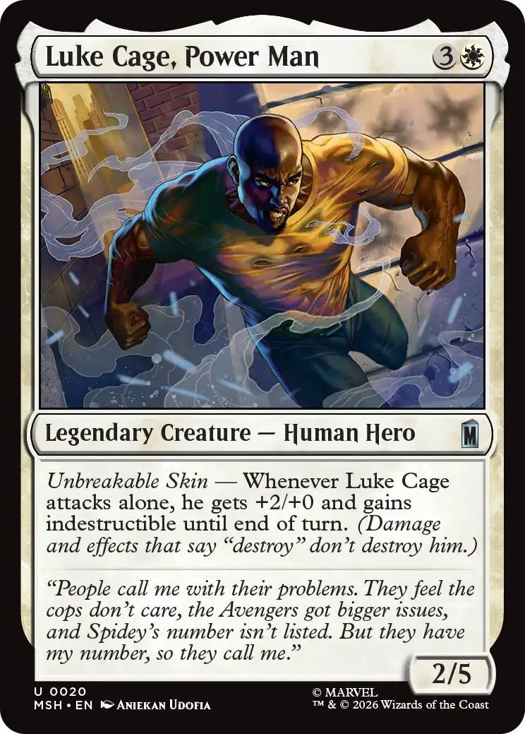 Luke Cage, Power Man [20] [Marvel Super Heroes] [Non-Foil]