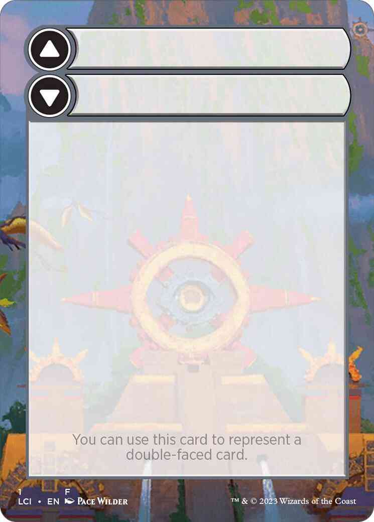 Double-Faced Substitute Card [01] [The Lost Caverns of Ixalan Substitute Cards] [Non-Foil]