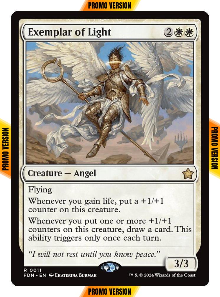 Exemplar of Light [11p] [Promo Pack] [Foundations: Promos] [Non-Foil]