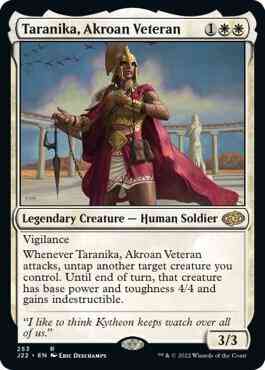 Taranika, Akroan Veteran [253] [Jumpstart 2022] [Non-Foil]