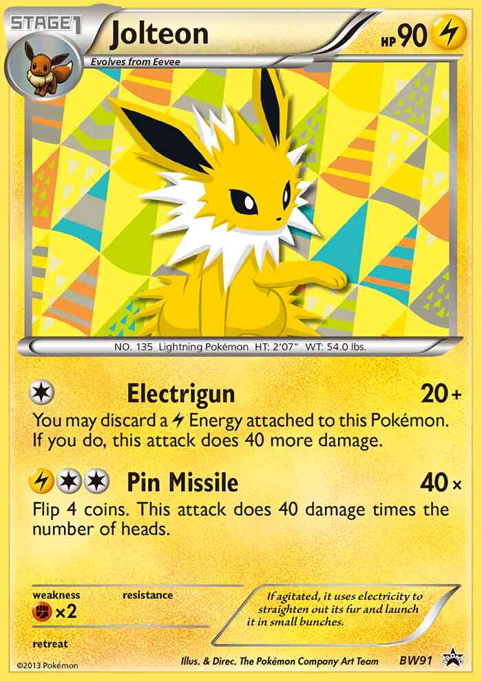 Jolteon - BW91 - Promo [bwp-BW91] [Holo]
