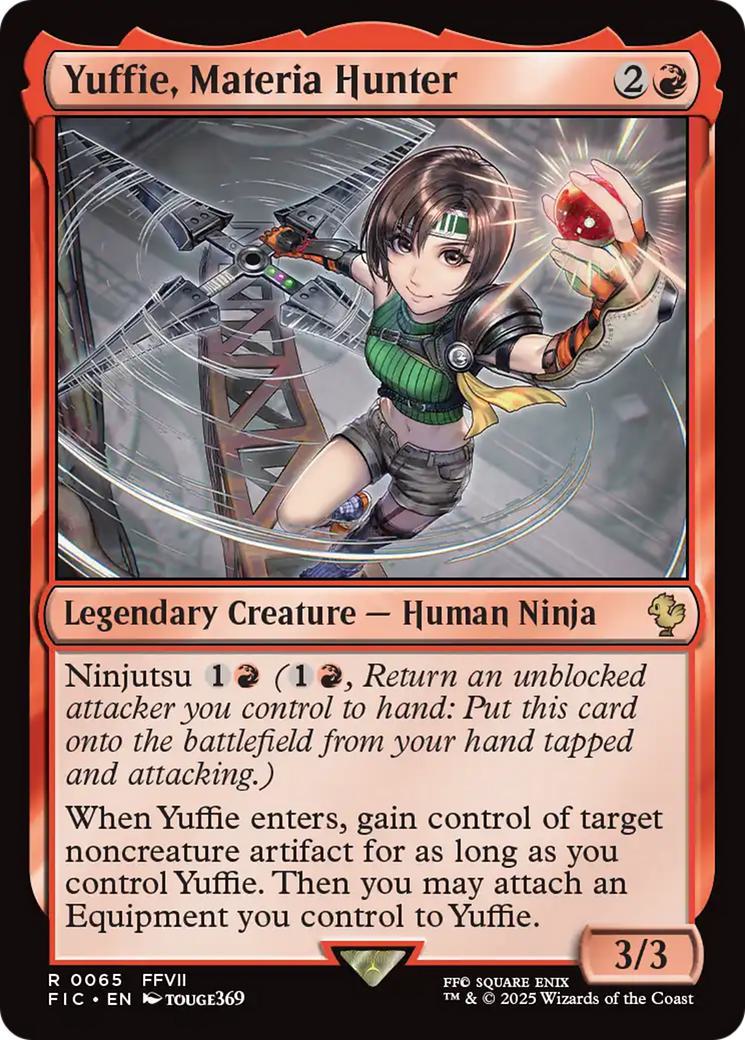 Yuffie, Materia Hunter [65] [FINAL FANTASY: Commander] [Non-Foil]