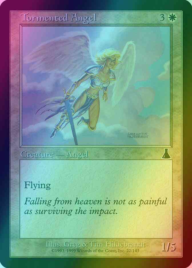 Tormented Angel [22] [Urza's Destiny] [Foil]