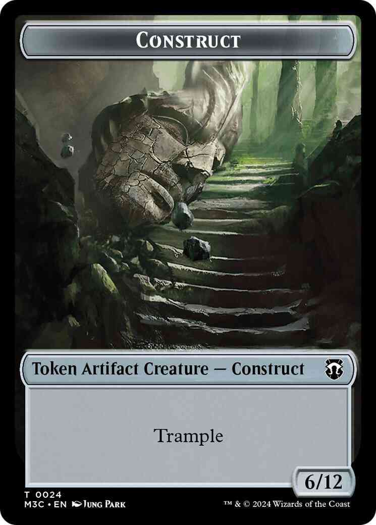Construct Token (24) // Myr Token (25) [Modern Horizons 3: Commander: Tokens] [Non-Foil]