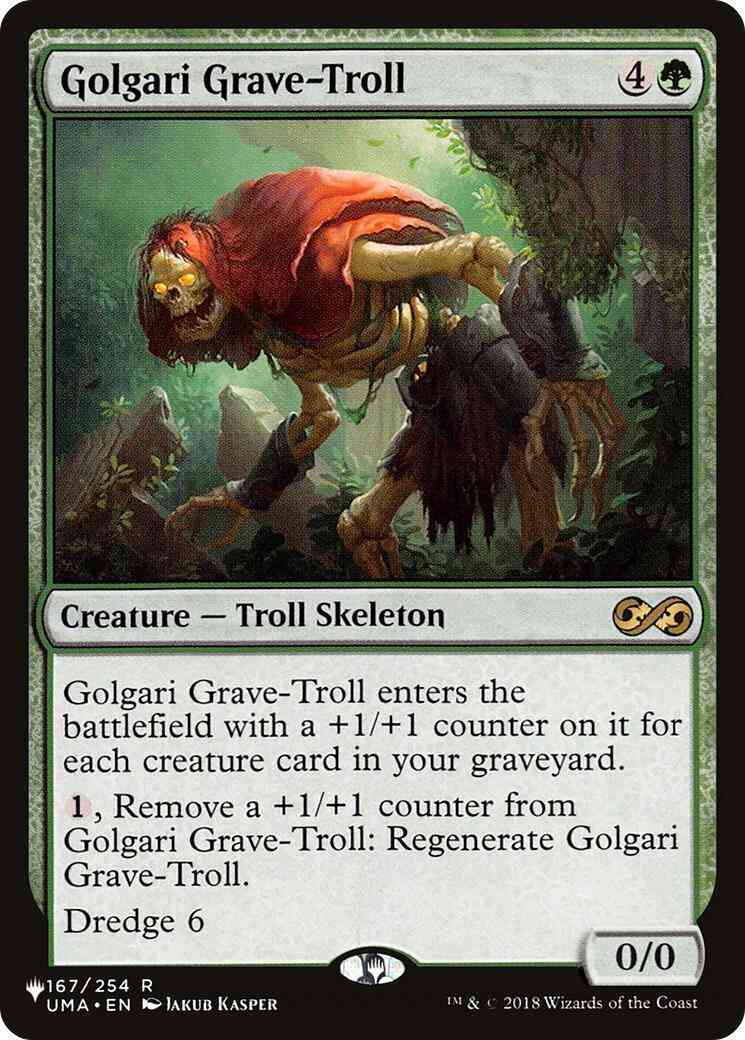 Golgari Grave-Troll [UMA-167] [The List] [Non-Foil]