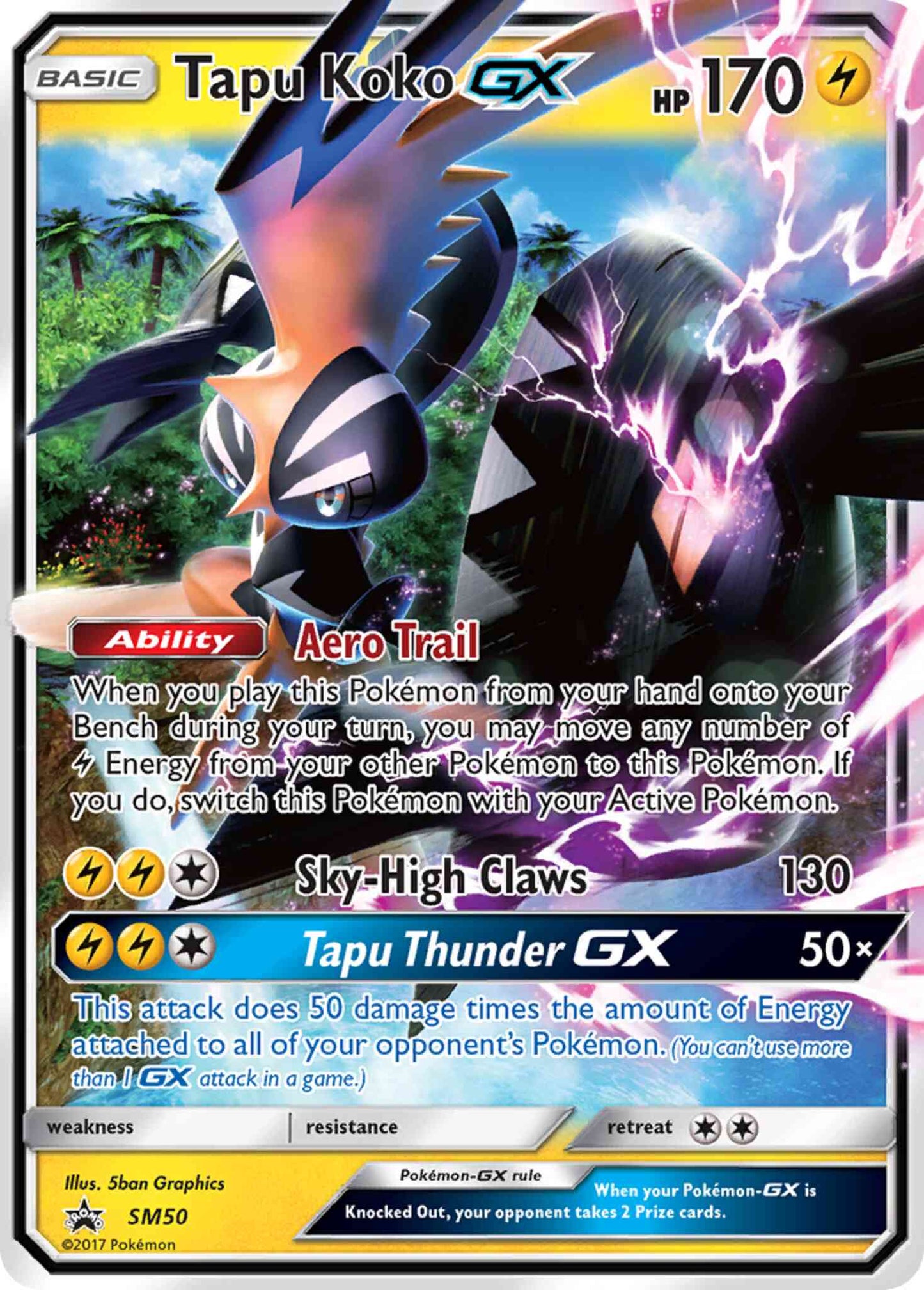 Tapu Koko-GX - SM50 - Promo [smp-SM50] [Ultra]