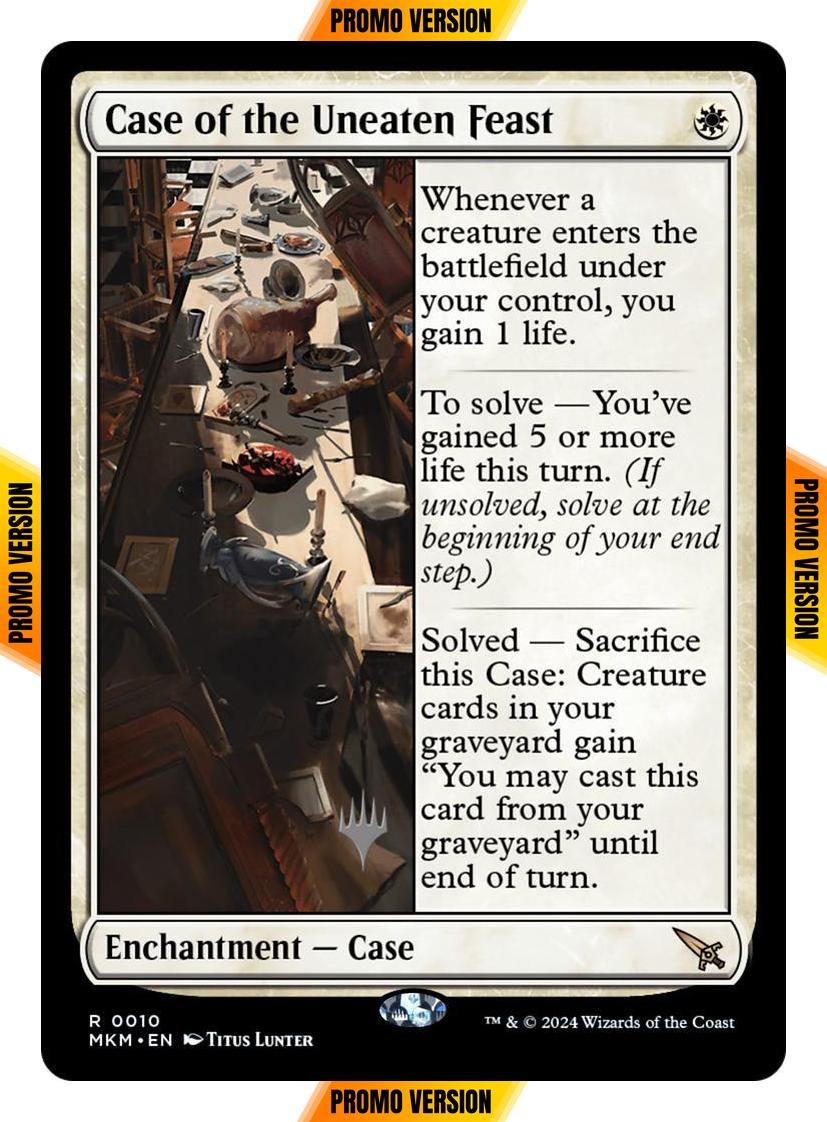 Case of the Uneaten Feast [10p] [Promo Pack] [Murders at Karlov Manor: Promos] [Non-Foil]