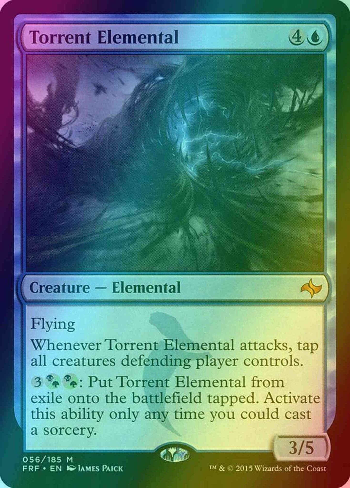 Torrent Elemental [56] [Fate Reforged] [Foil]